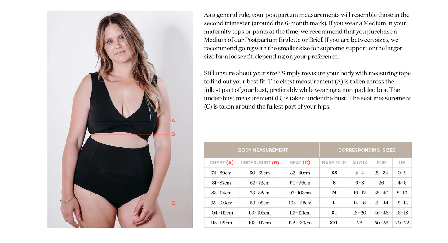 Postpartum Briefs - Reversible
