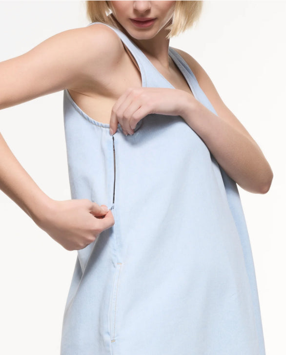 Emily Denim Mini Dress