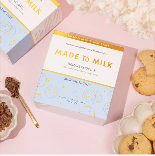 Milk Choc Chip Lactation Cookies