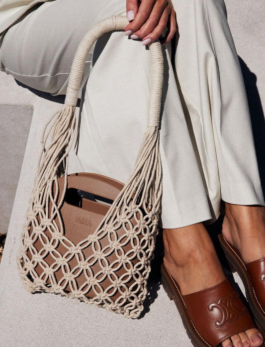 Macrame Shopper - Mini