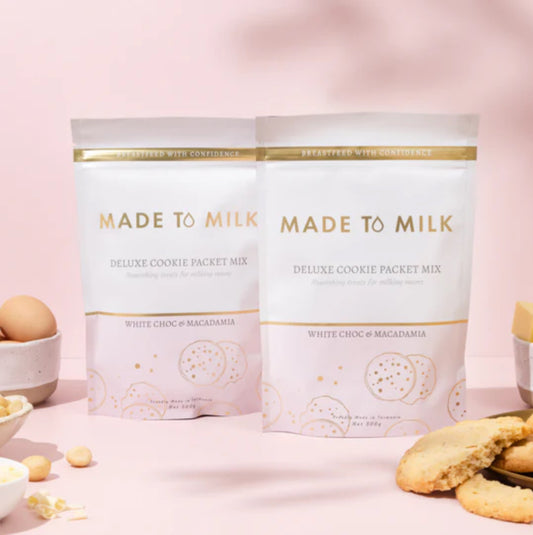 White Chocolate and Macadamia Nut Cookie Packet Mix
