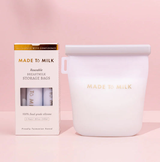 Reusable Breastmilk Storage Bags 2pk