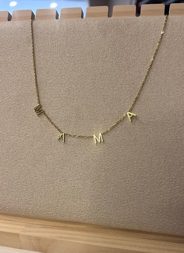 Mama Necklace - M A M A