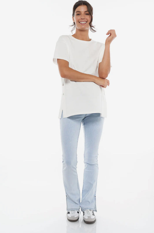 Keep it Going Split Hem Jeans