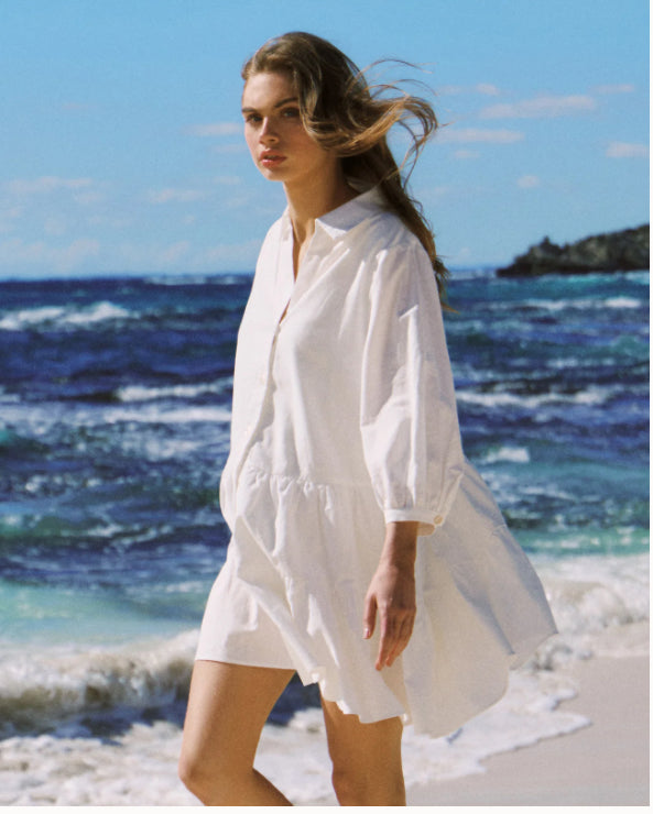 Lottie Linen Mini Dress