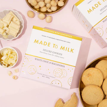 White Chocolate and Macadamia Lactation Cookies
