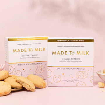White Chocolate and Macadamia Lactation Cookies