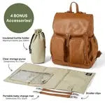 Signature Nappy Backpack - Vegan Leather