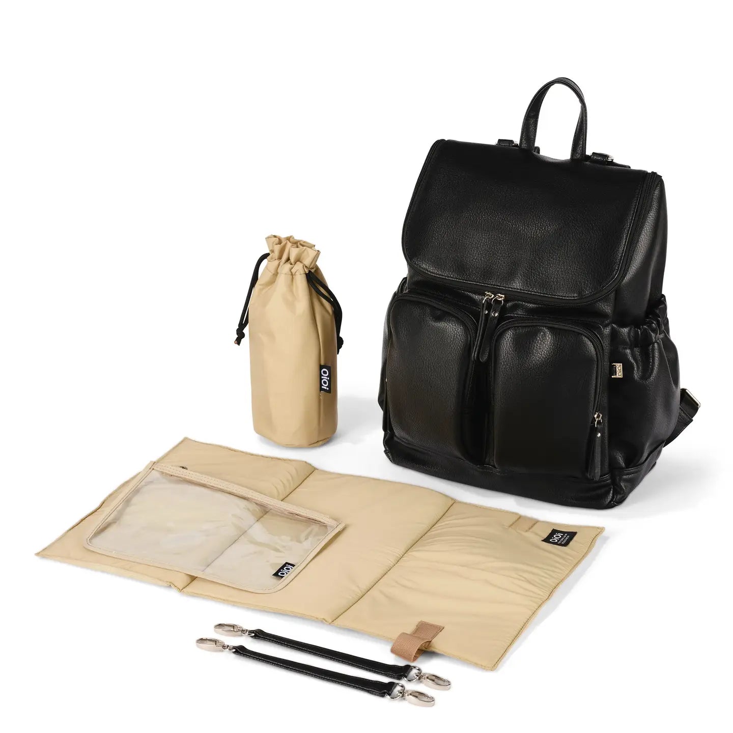Signature Nappy Backpack - Vegan Leather