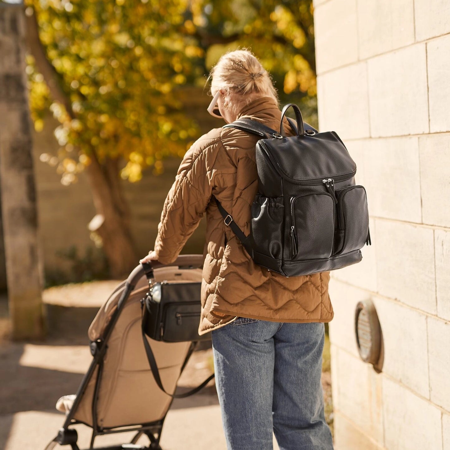 Signature Nappy Backpack - Vegan Leather