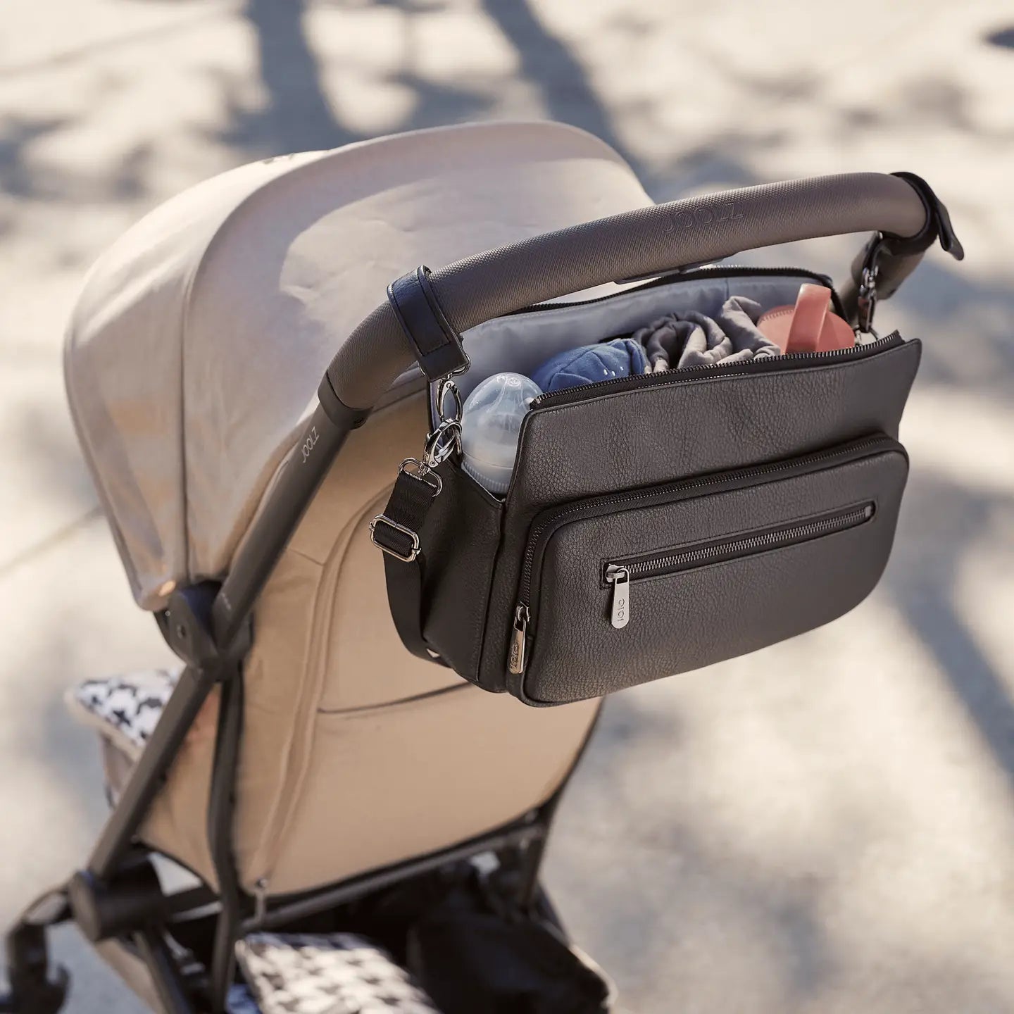 Multitasker Pram Caddy - Vegan Leather