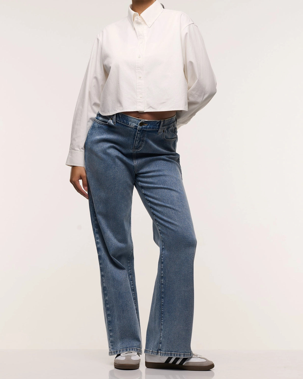 Relaxed Wide Leg Jean - Overbelly
