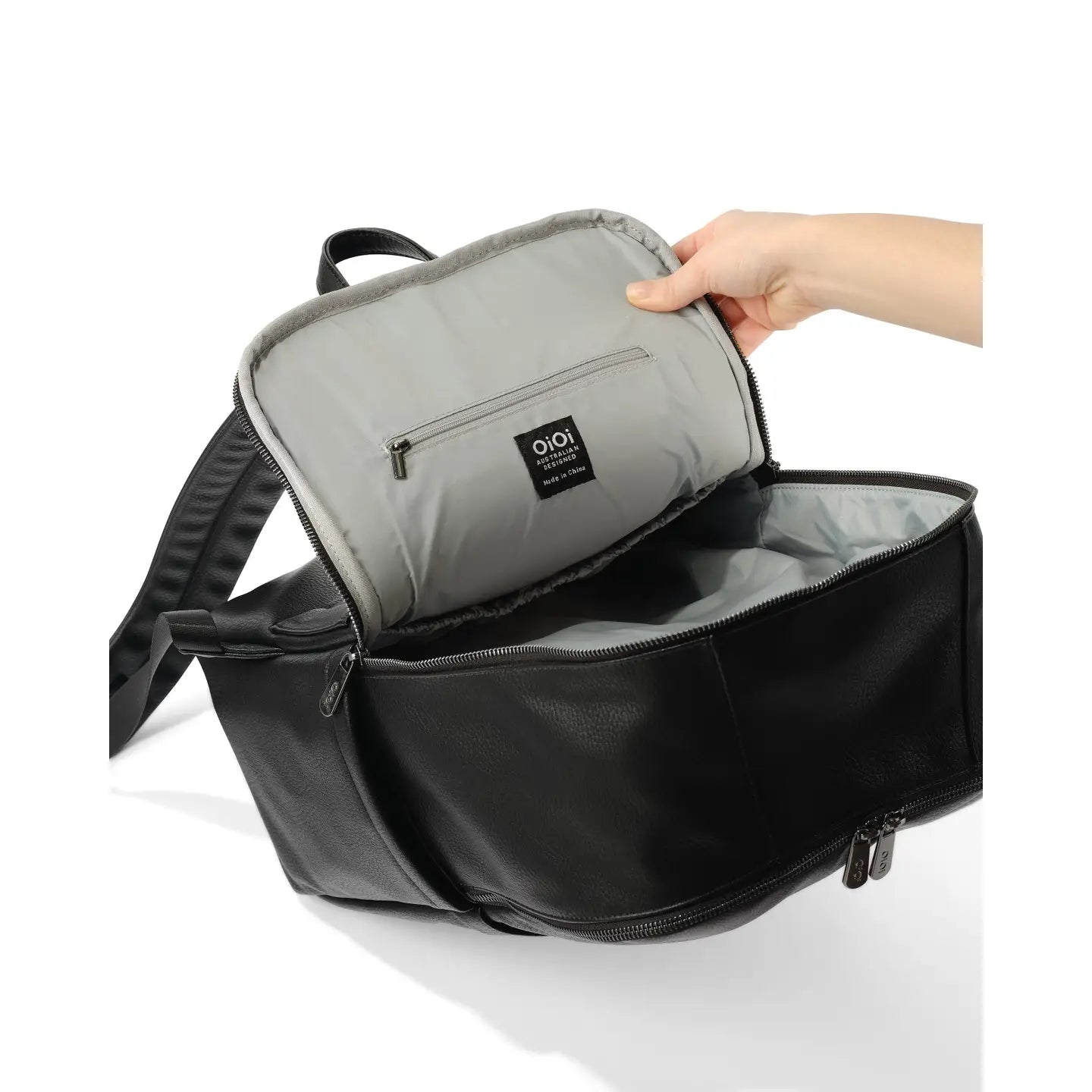 Multitasker Nappy Bag - Vegan Leather