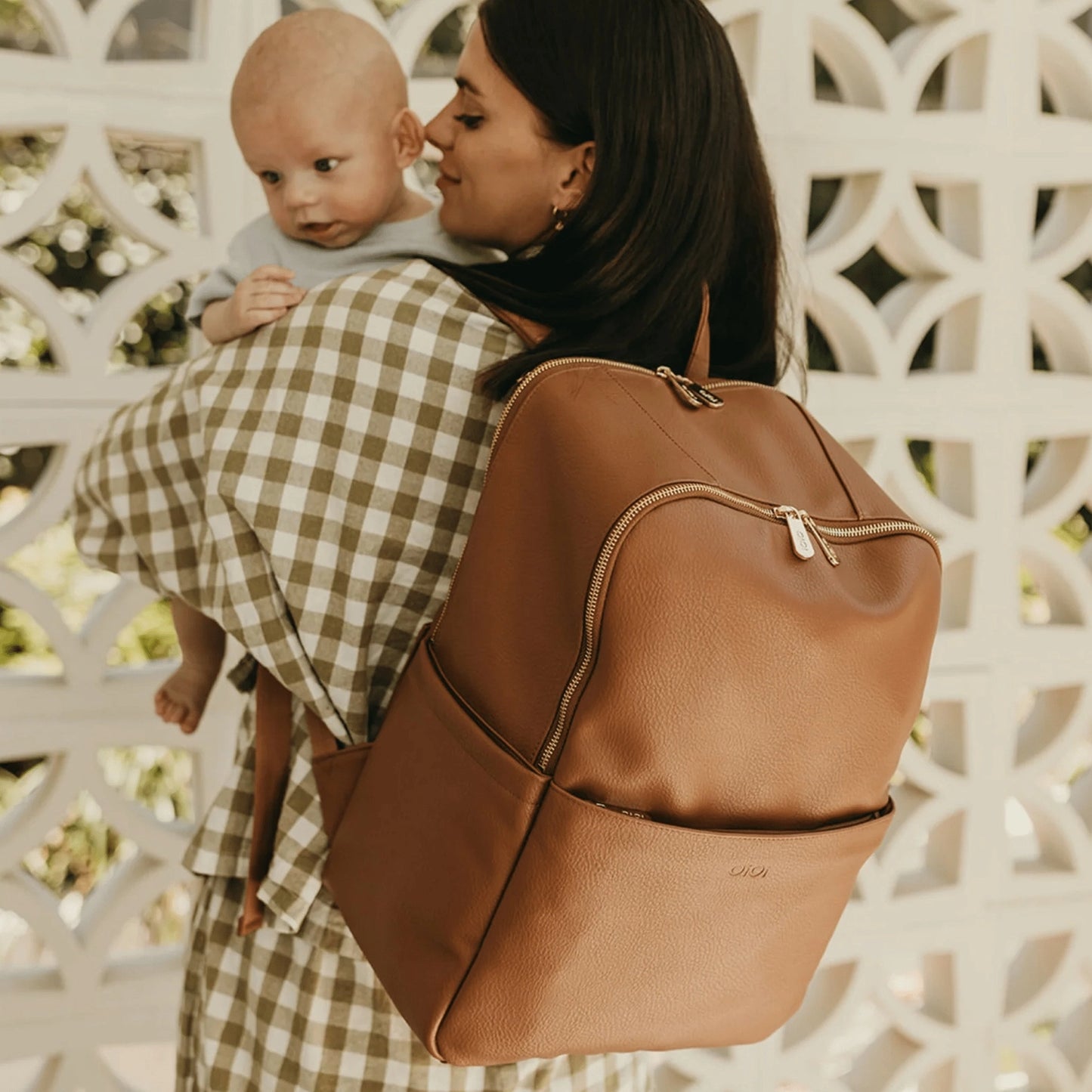 Multitasker Nappy Bag - Vegan Leather