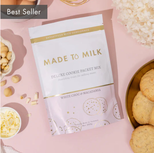 White Chocolate and Macadamia Nut Cookie Packet Mix