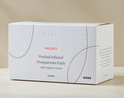 Herbal Infused Postpartum Pads - with Organic Cotton