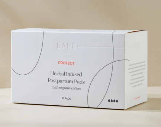Herbal Infused Postpartum Pads - with Organic Cotton