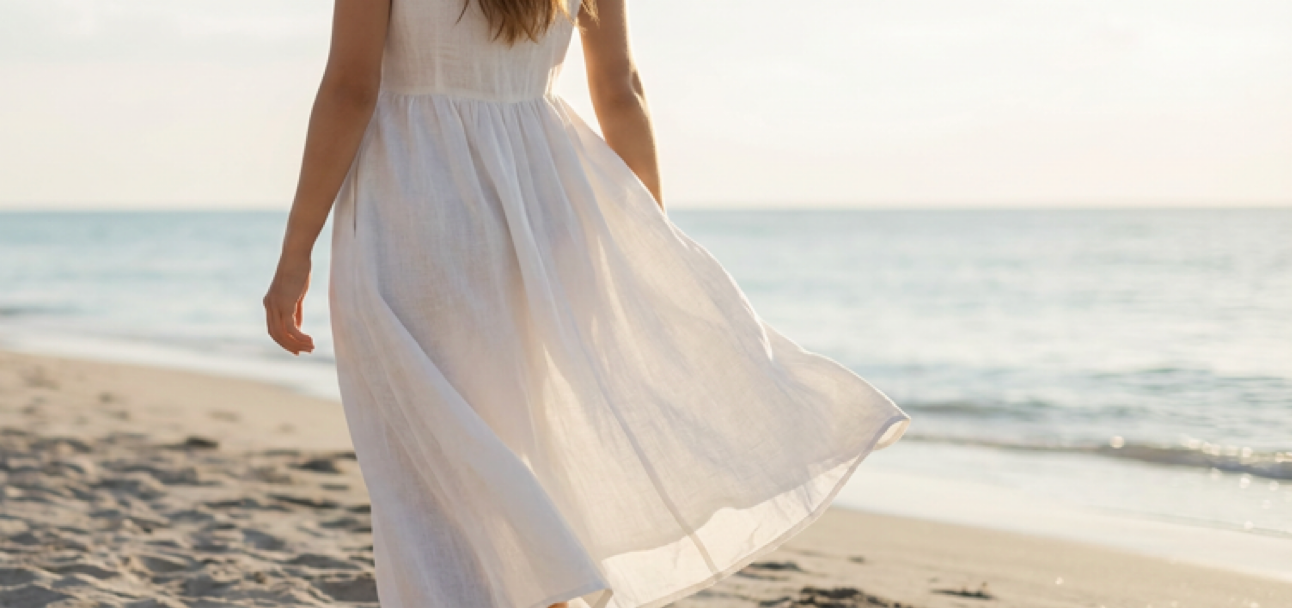 Maisie Linen Midi Dress